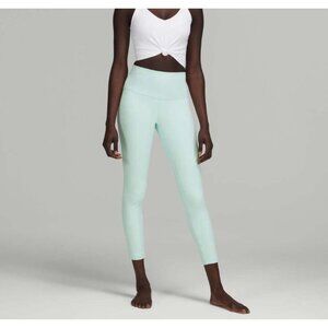 Lululemon Align High-Rise Pant 25" Delicate Mint Size 2